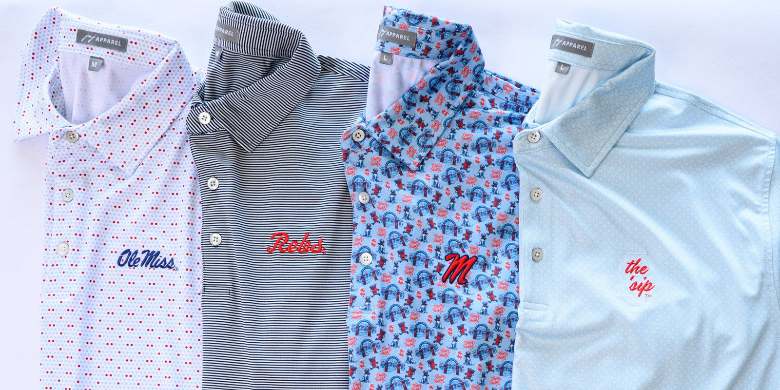 Ole Miss Polos and Quarter Zips
