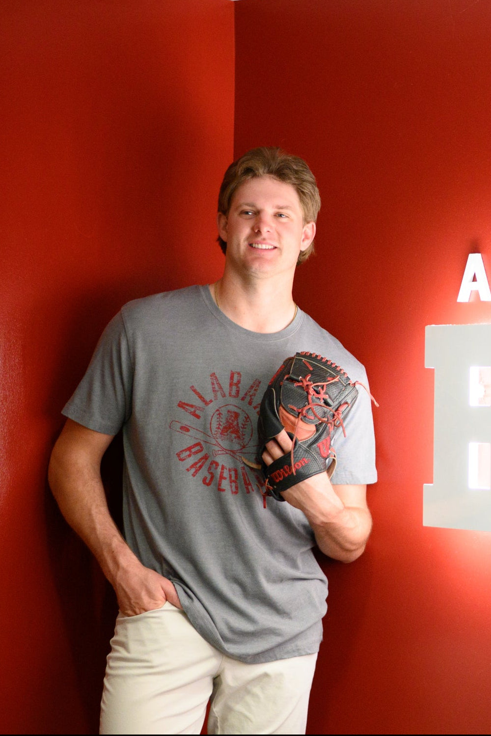 Alabama Baseball Athletic Supply Tee