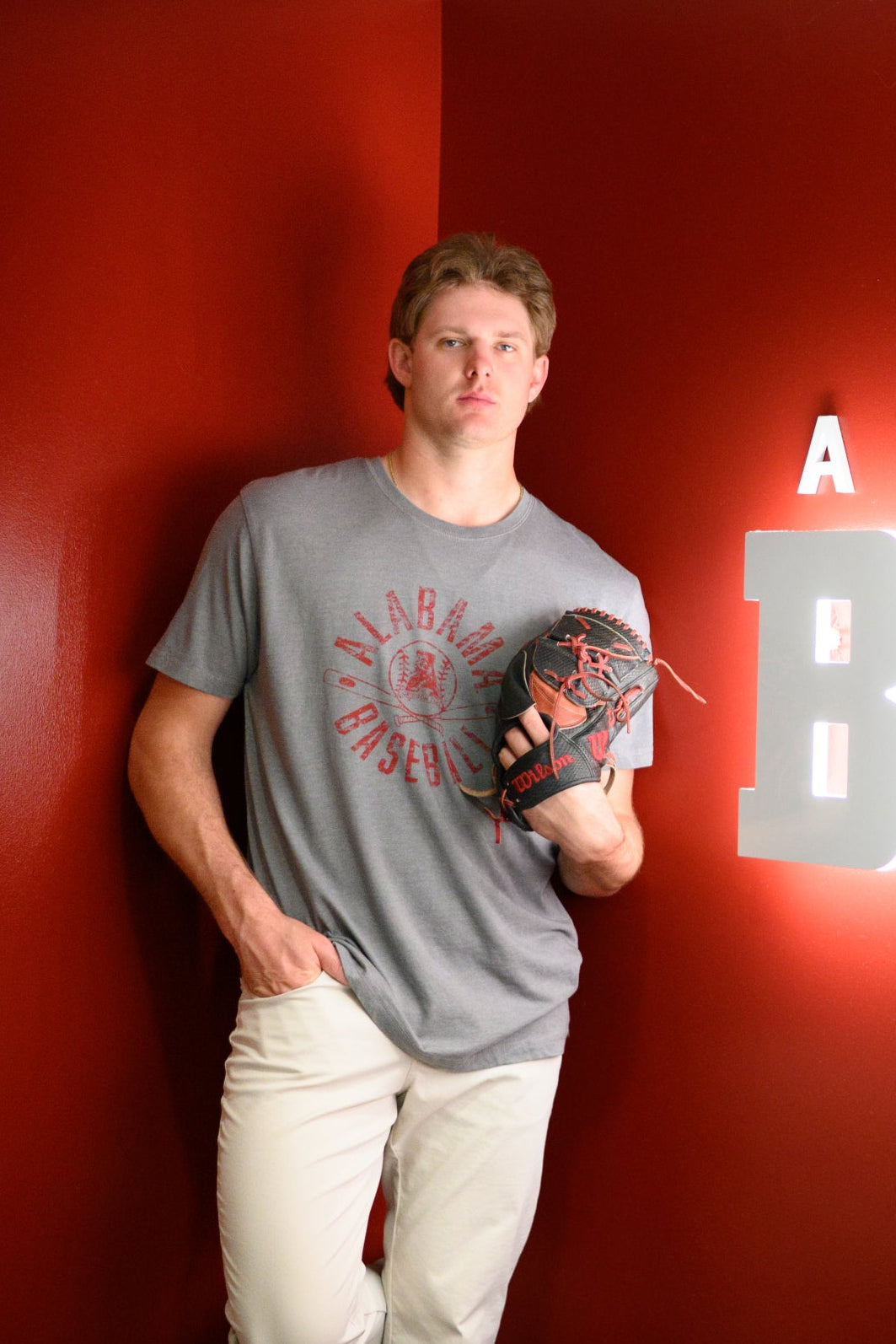 Alabama Baseball Athletic Supply Tee