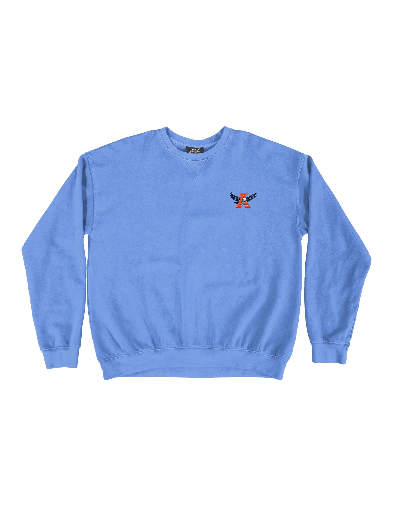 Auburn Eagle Embroidered Crewneck