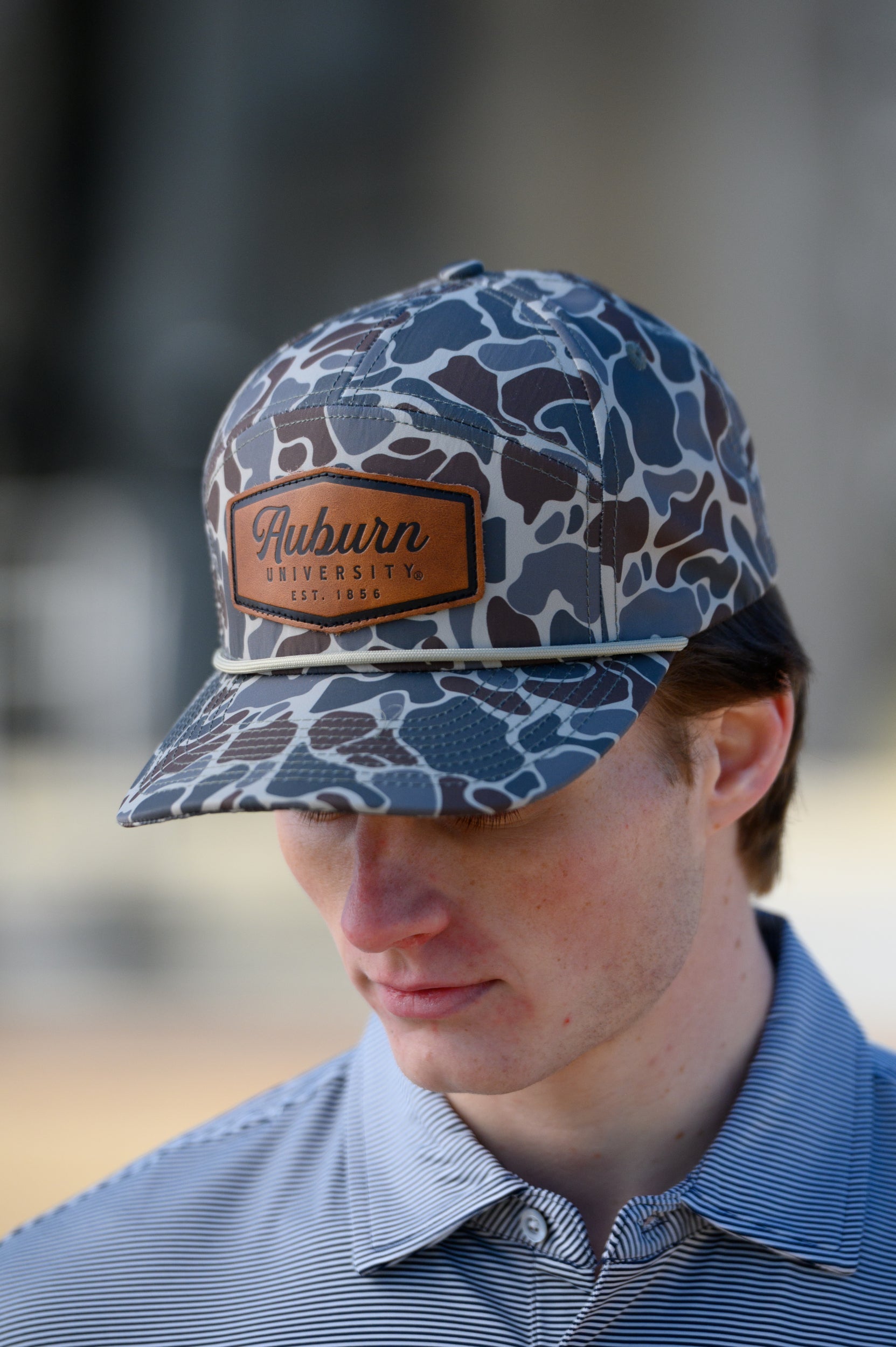 Auburn Camo Patch Hat