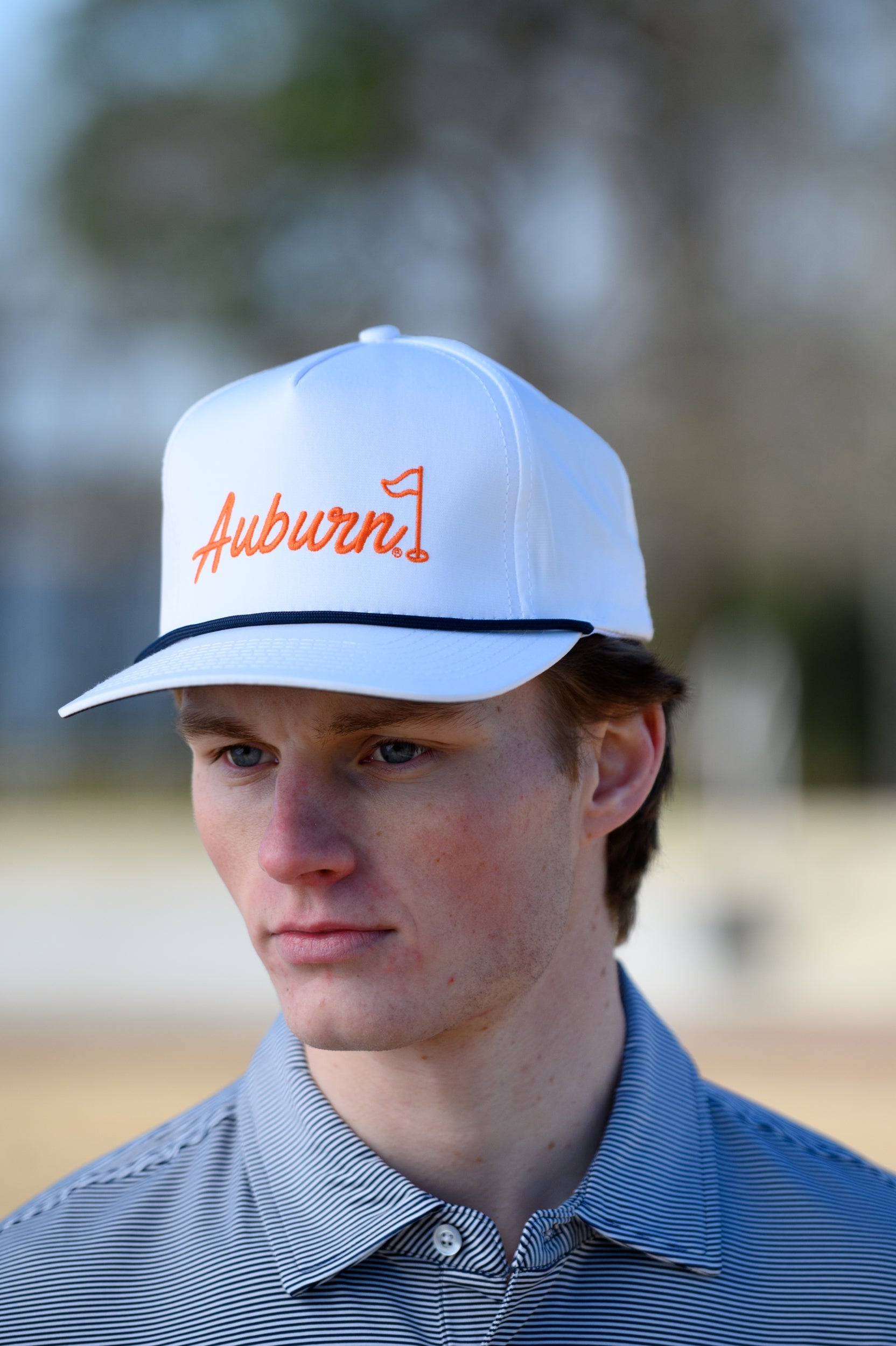Auburn Golf Flag 5-Panel Hat