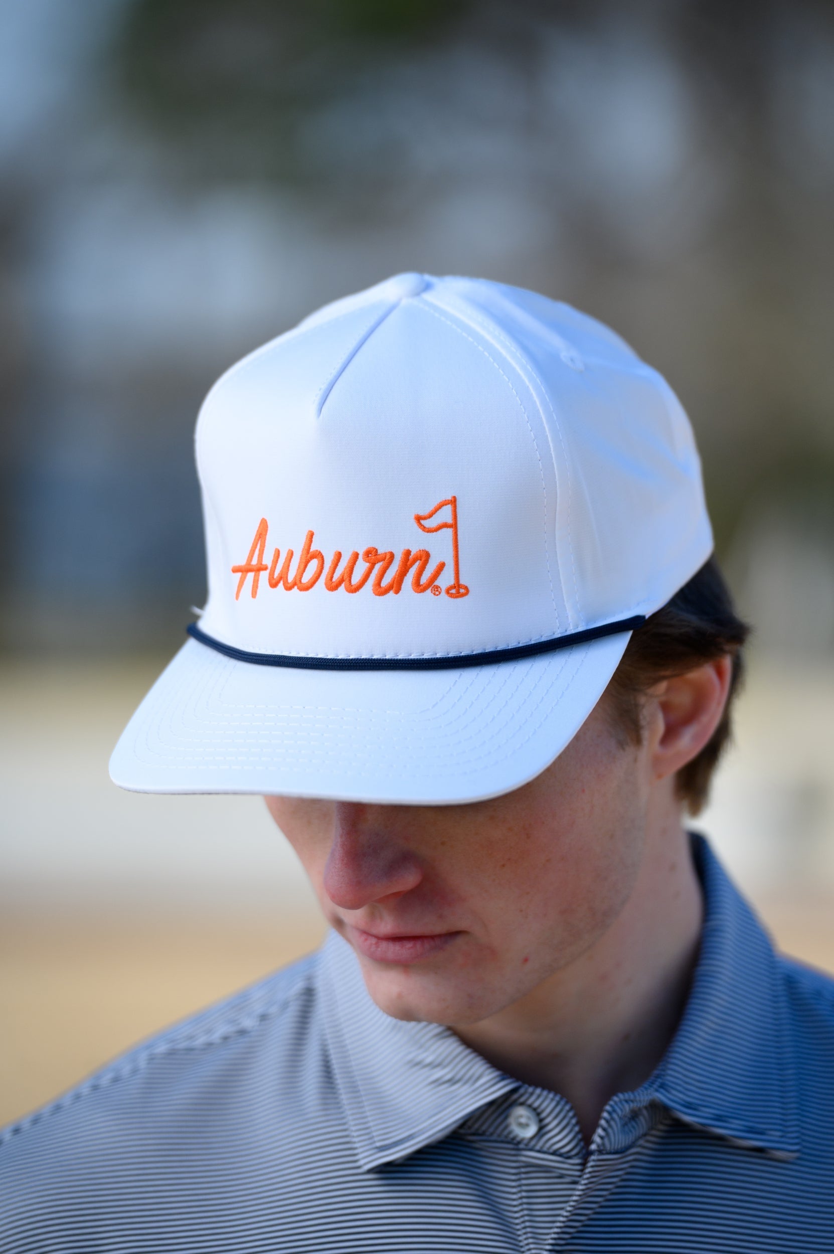 Auburn Golf Flag 5-Panel Hat