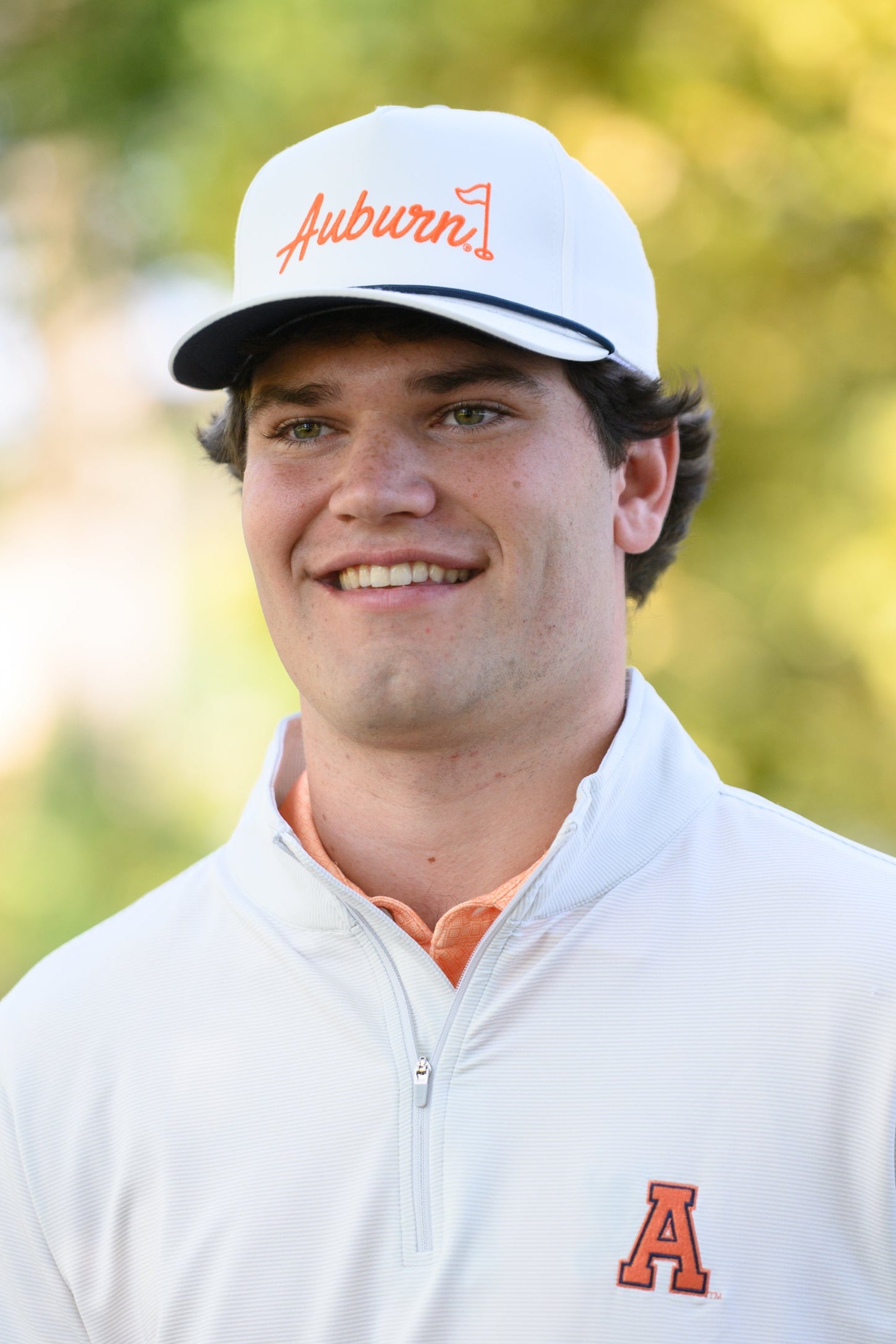 Auburn Golf Flag 5-Panel Hat