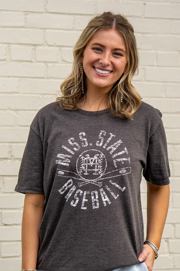 Mississippi State Baseball Athletic Supply Tee