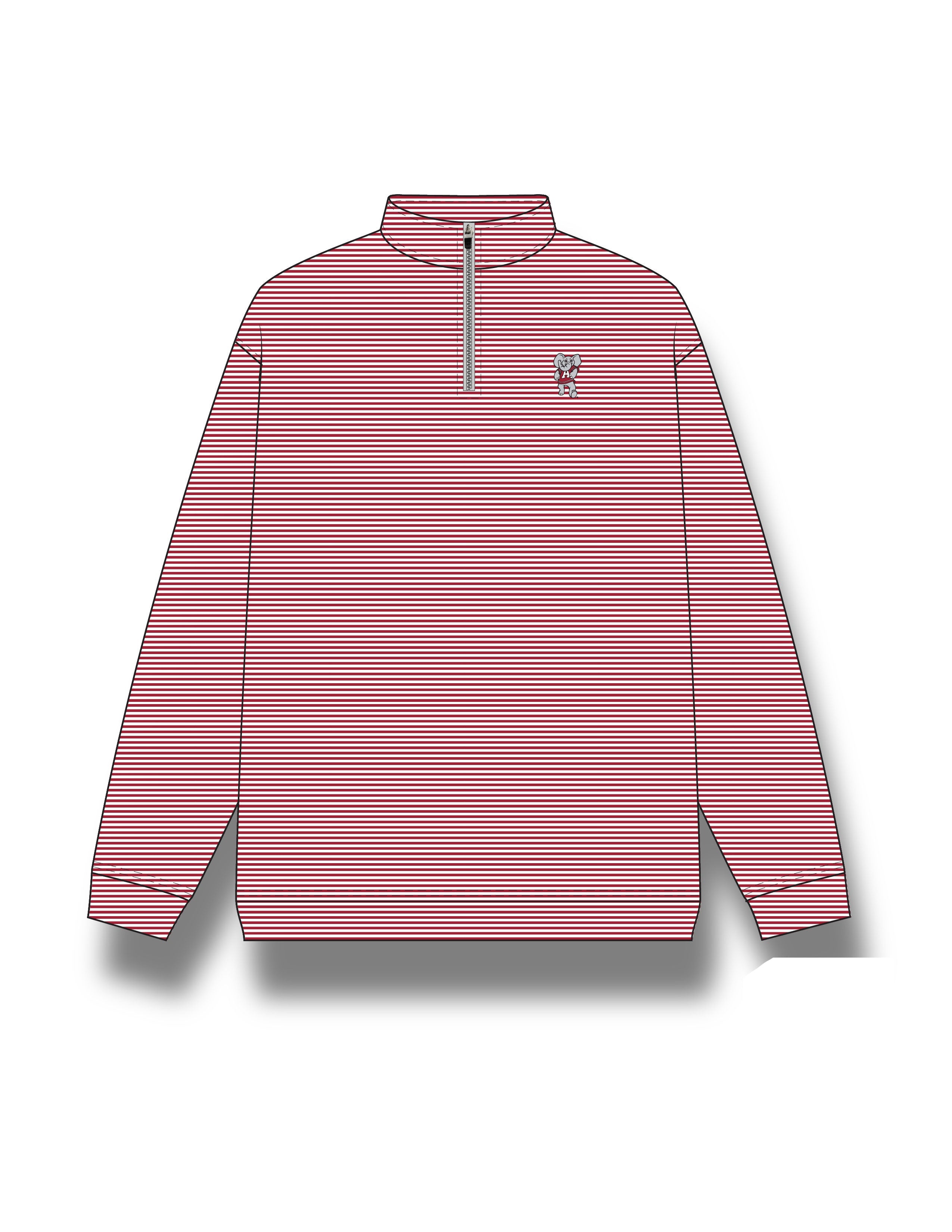 Big Al Stripe Performance Pullover