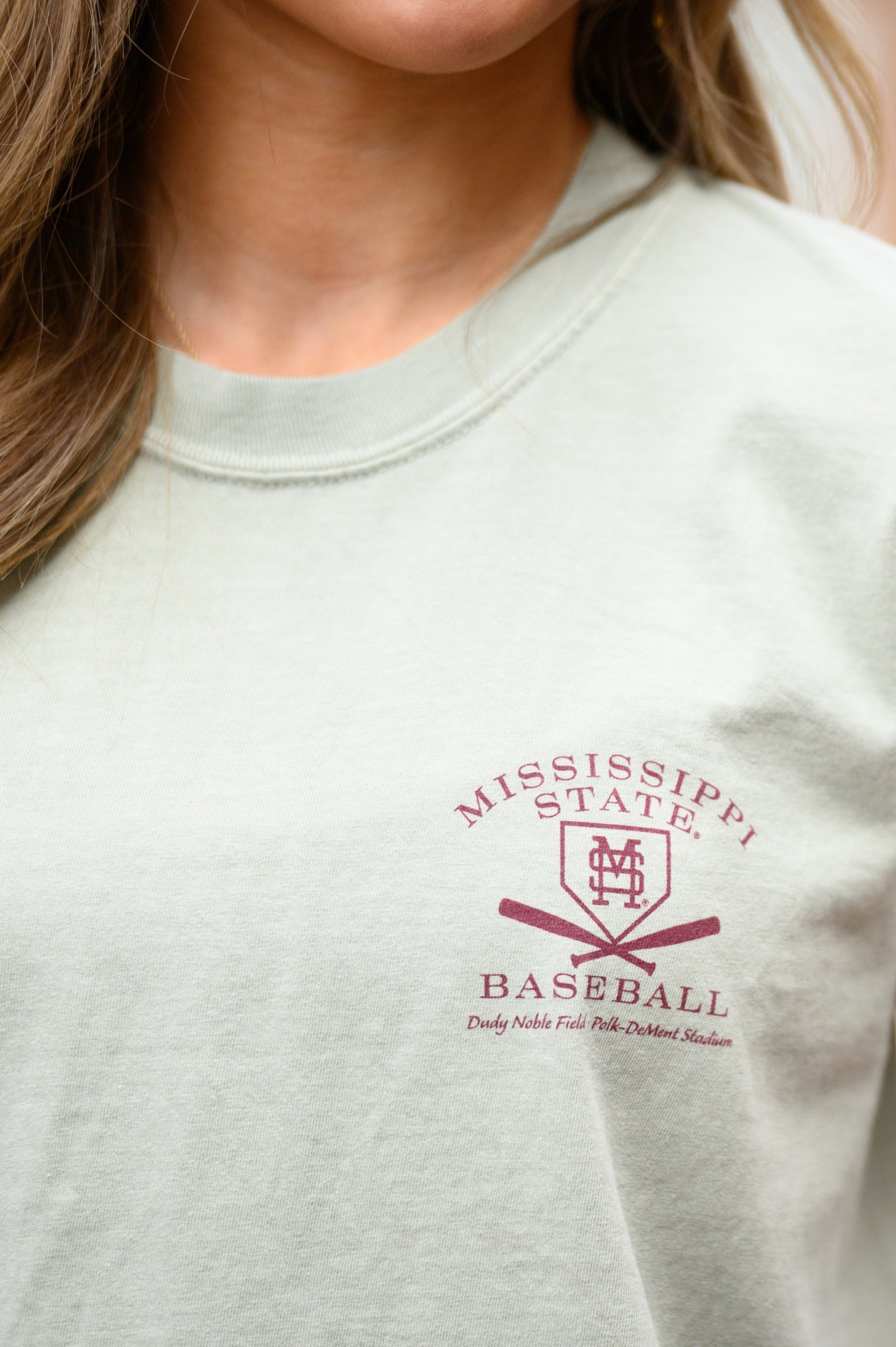 Mississippi State Baseball Blueprint Tee