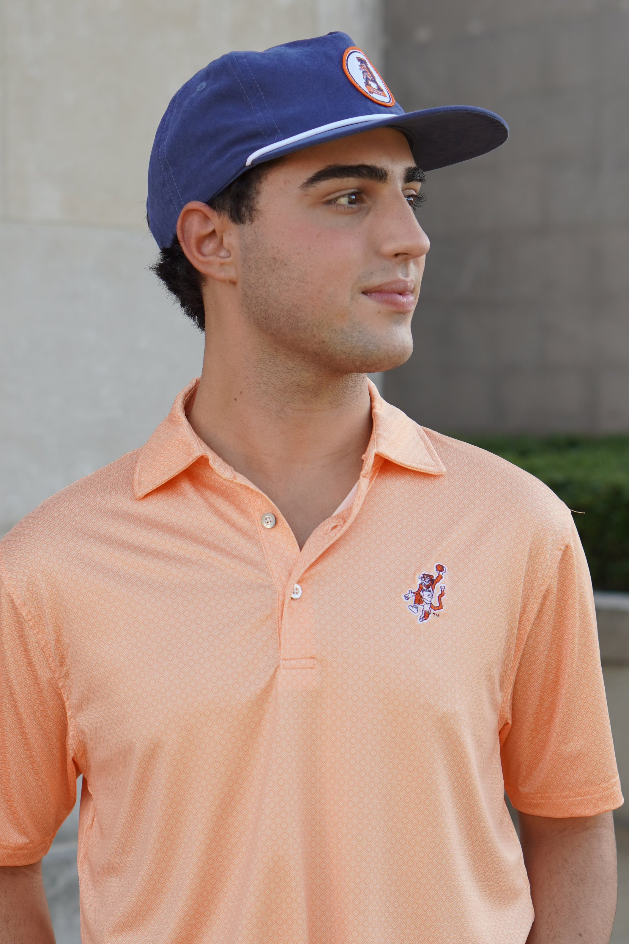 Original Aubie Football Diamond Polo