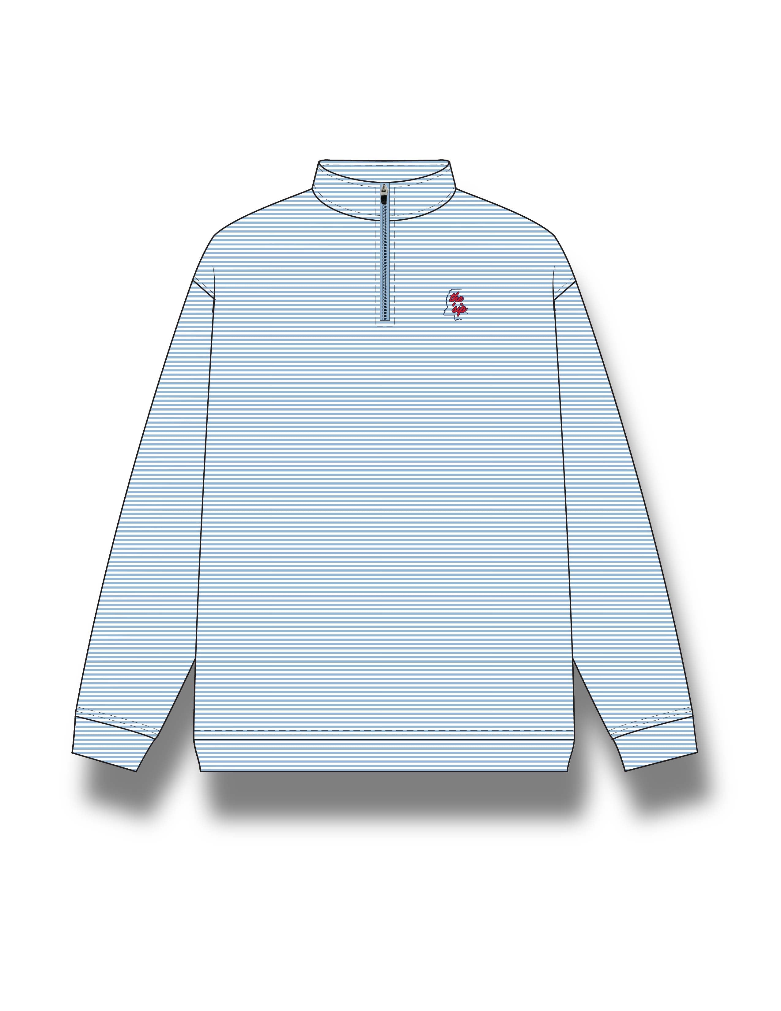 The 'Sip Stripe Performance Pullover