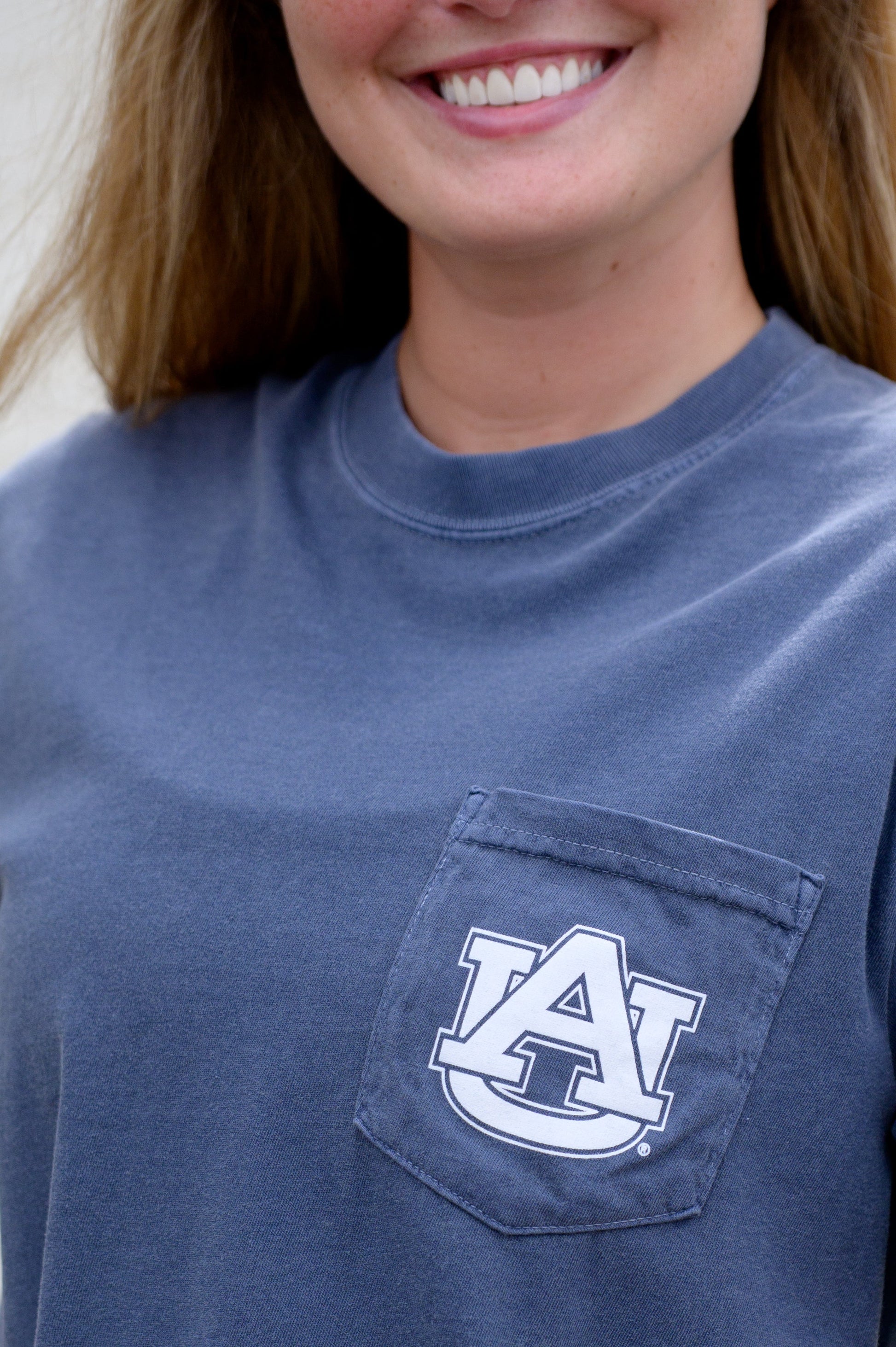 This Is How We Roll Front Pocket with a White AU Logo