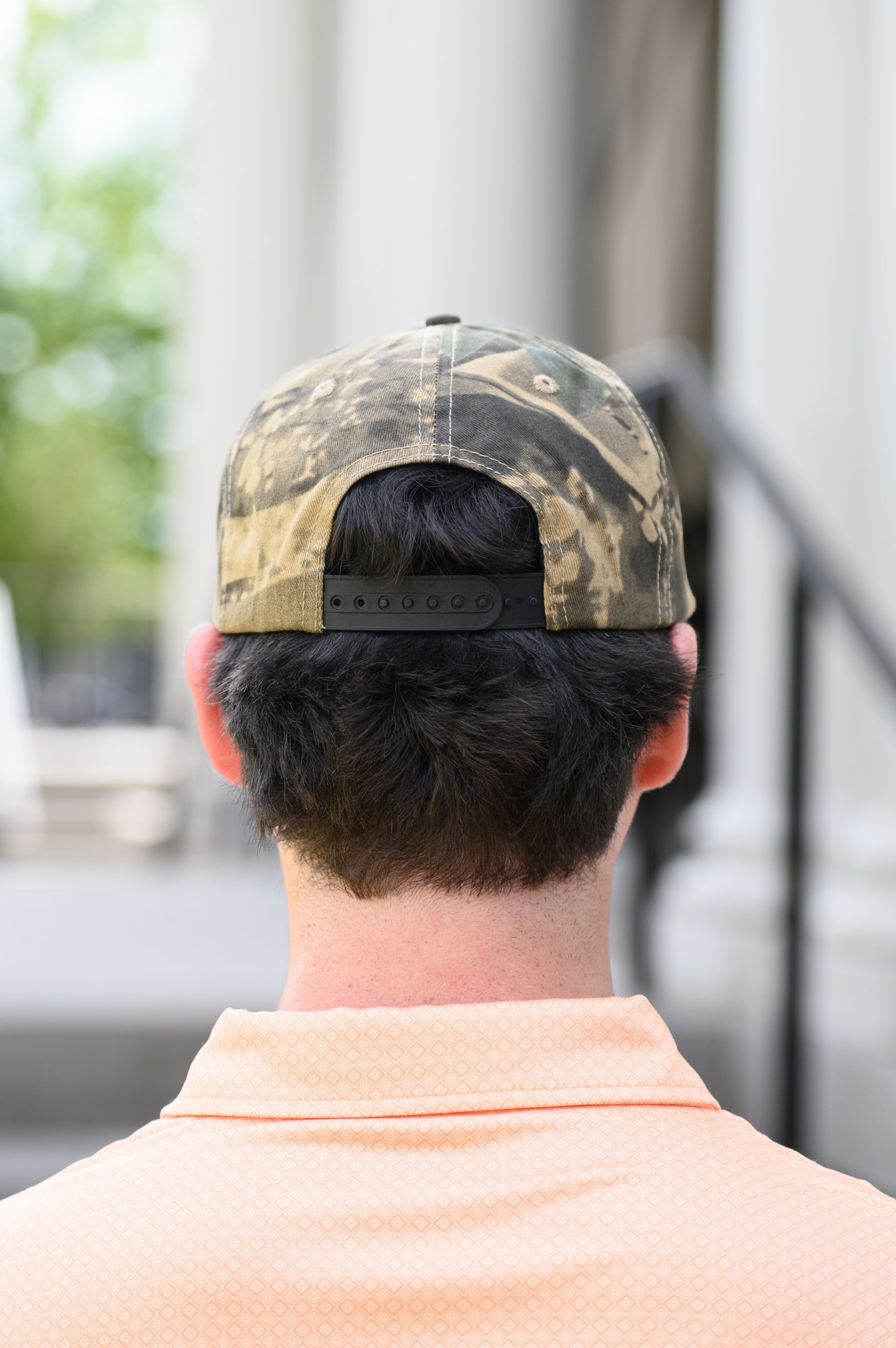 War Eagle Retro Camo Hat Back